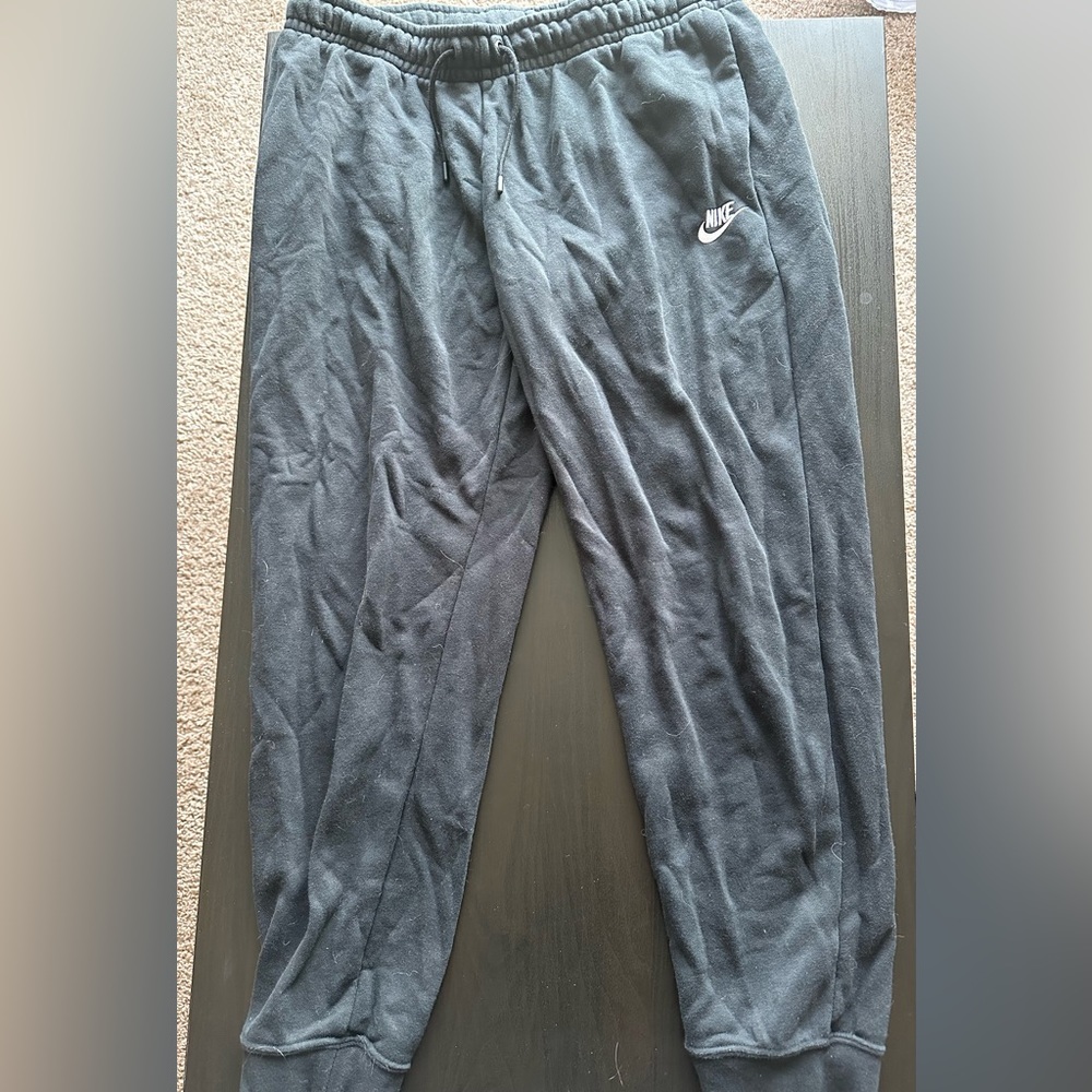 Black Nike joggers